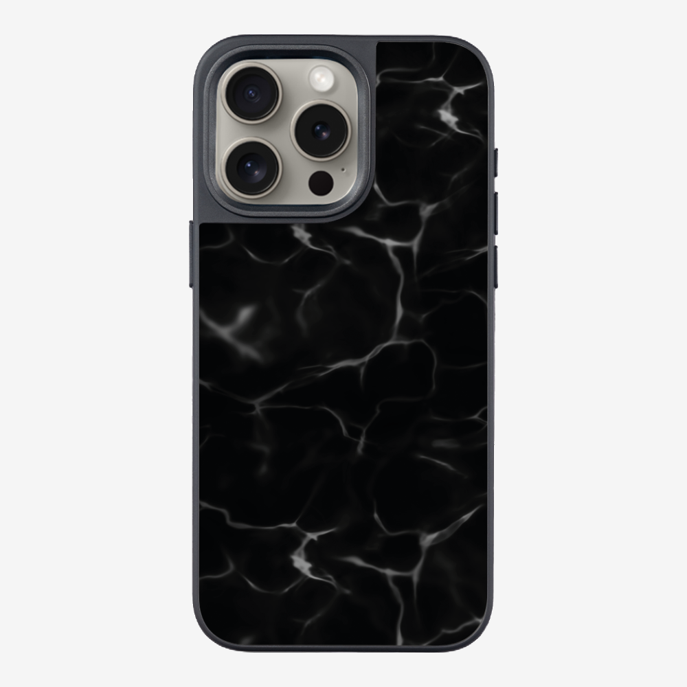 Contemplation - Black Phone Case