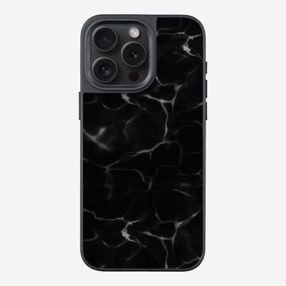 Contemplation - Black Phone Case