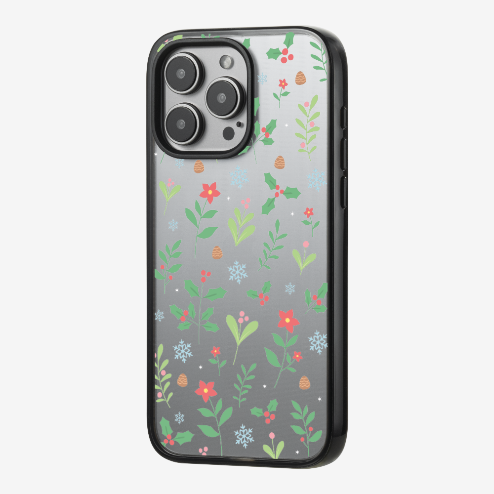 Christmas Sweet Mistletoe (Transparent) Phone Case