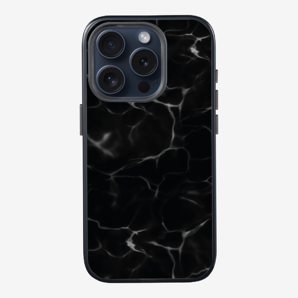 Contemplation - Black Phone Case