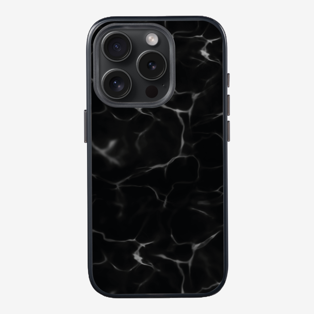 Contemplation - Black Phone Case