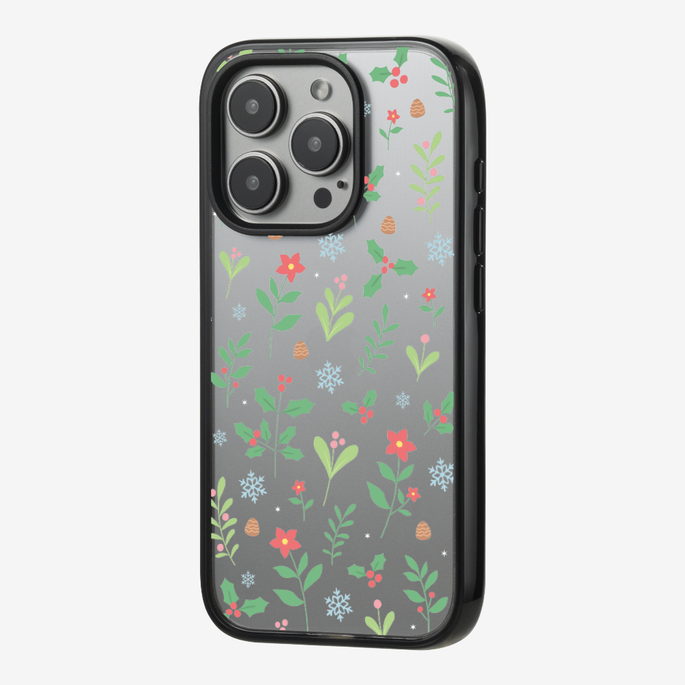 Christmas Sweet Mistletoe (Transparent) Phone Case