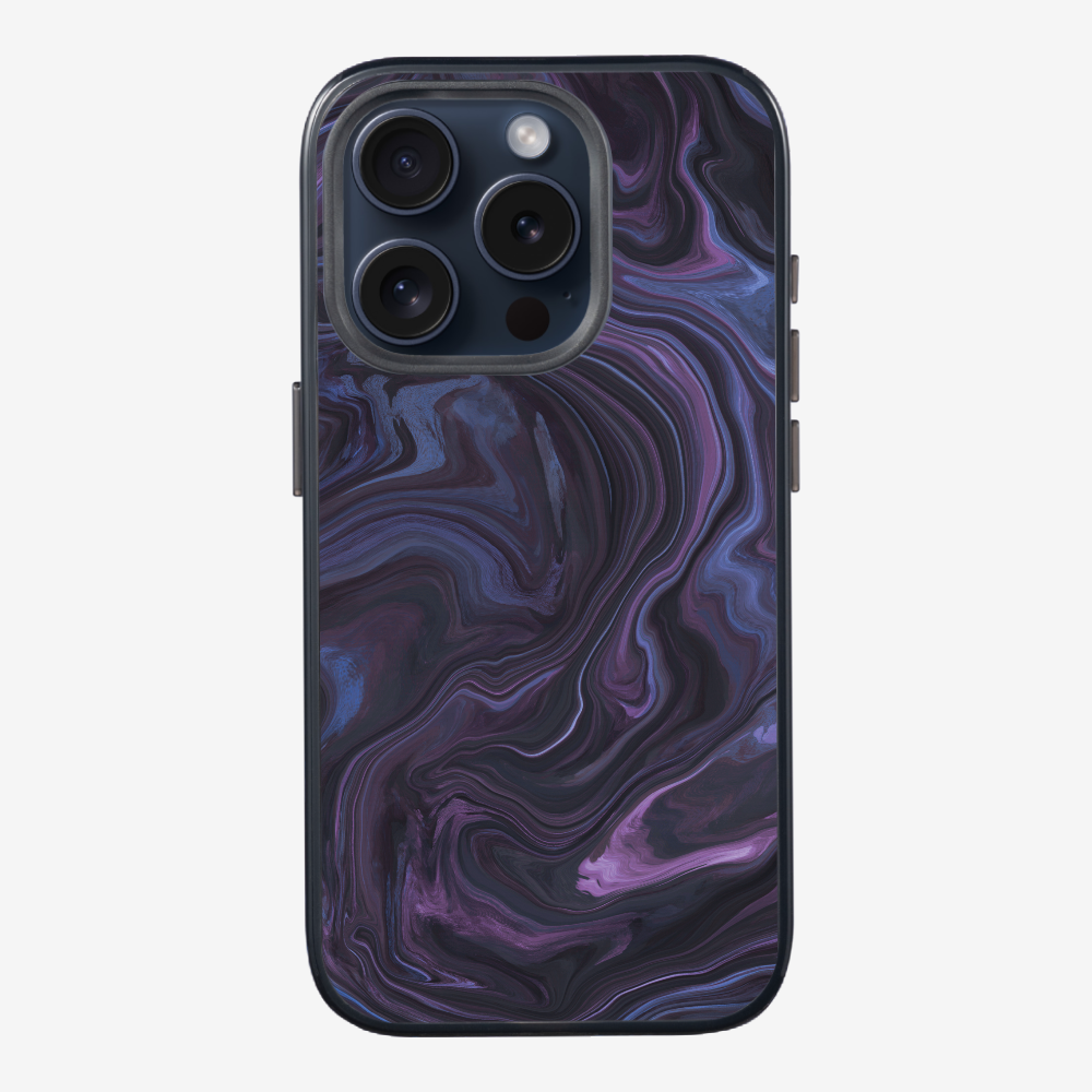 Marbling - Violet Phone Case