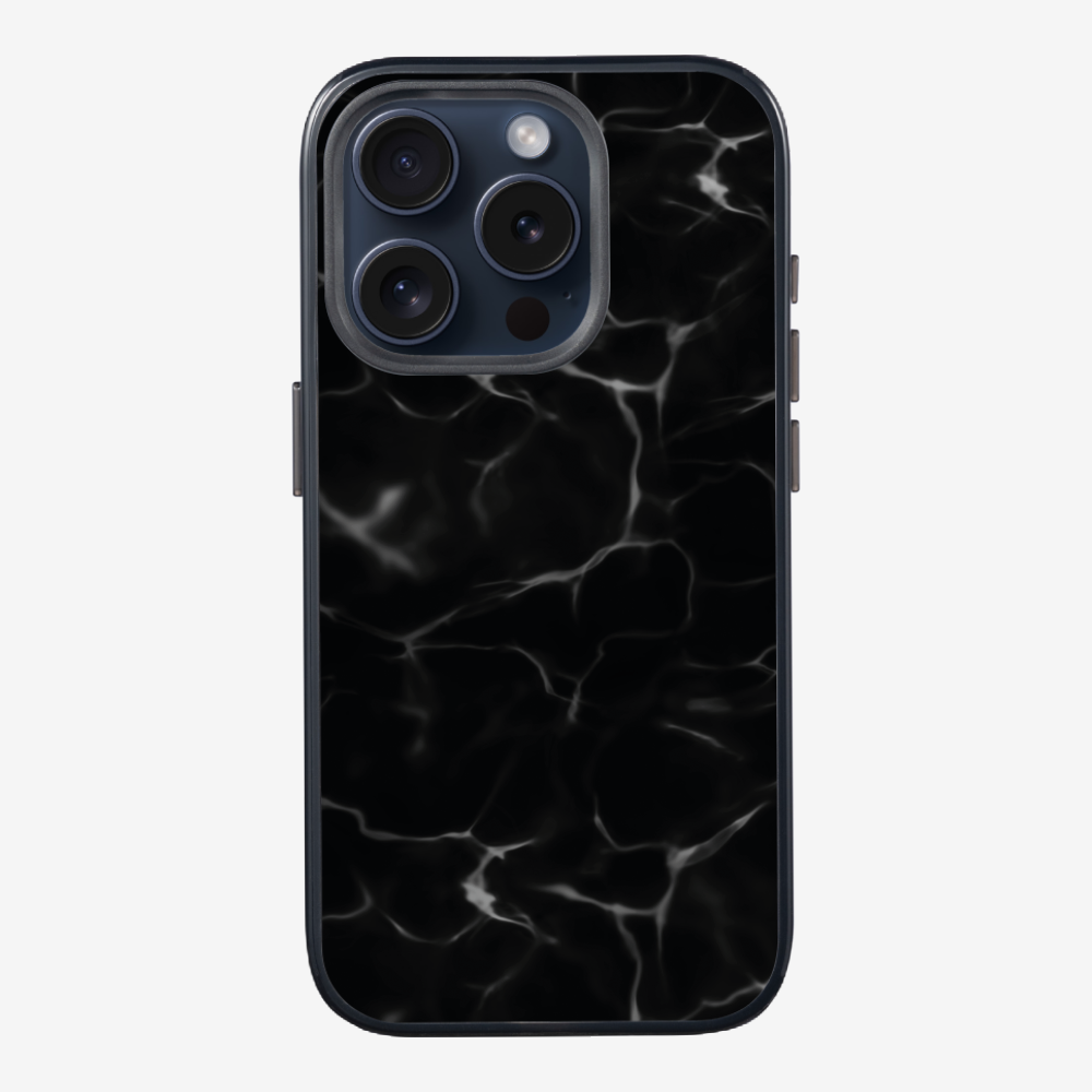 Contemplation - Black Phone Case