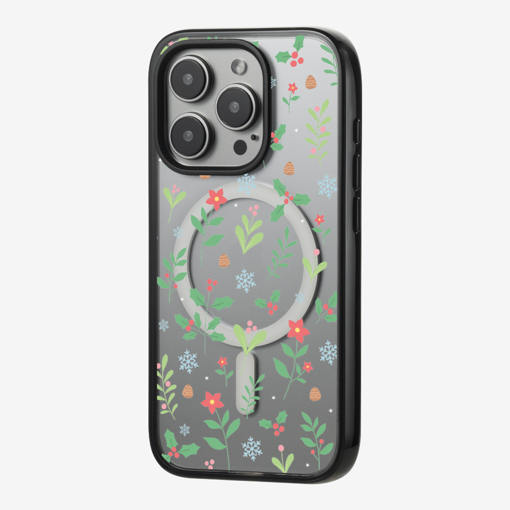 Christmas Sweet Mistletoe (Transparent) Phone Case