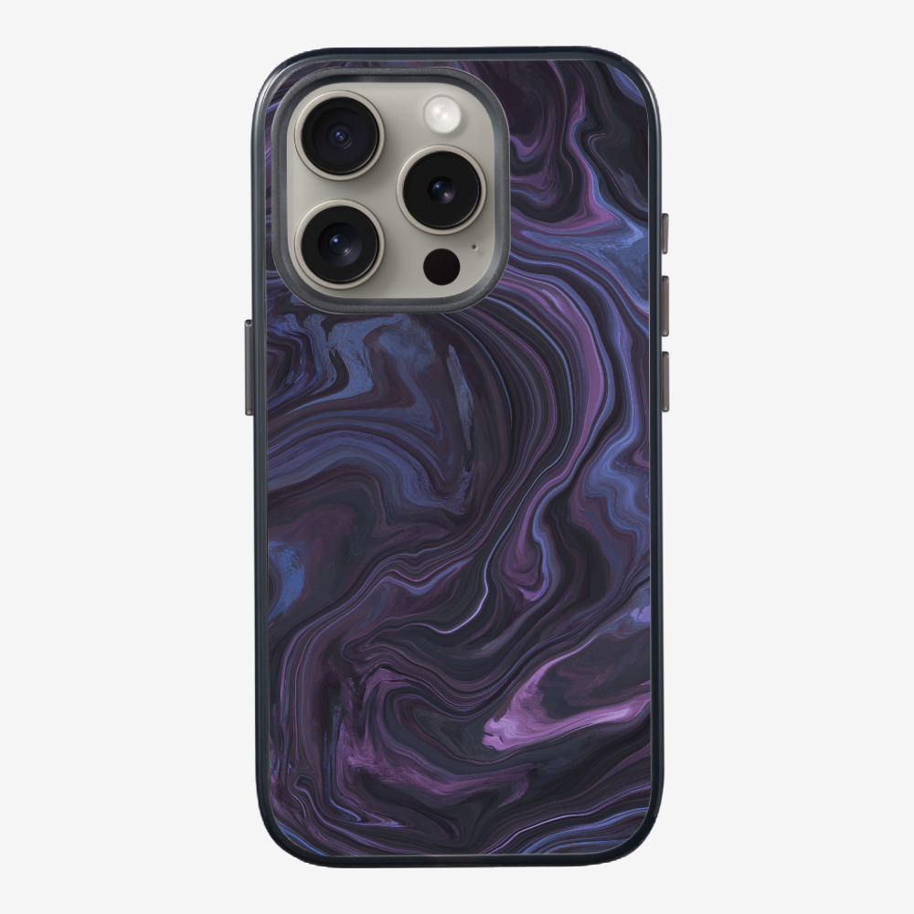 Marbling - Violet Phone Case