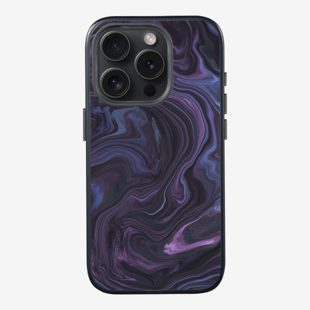 Marbling - Violet Phone Case