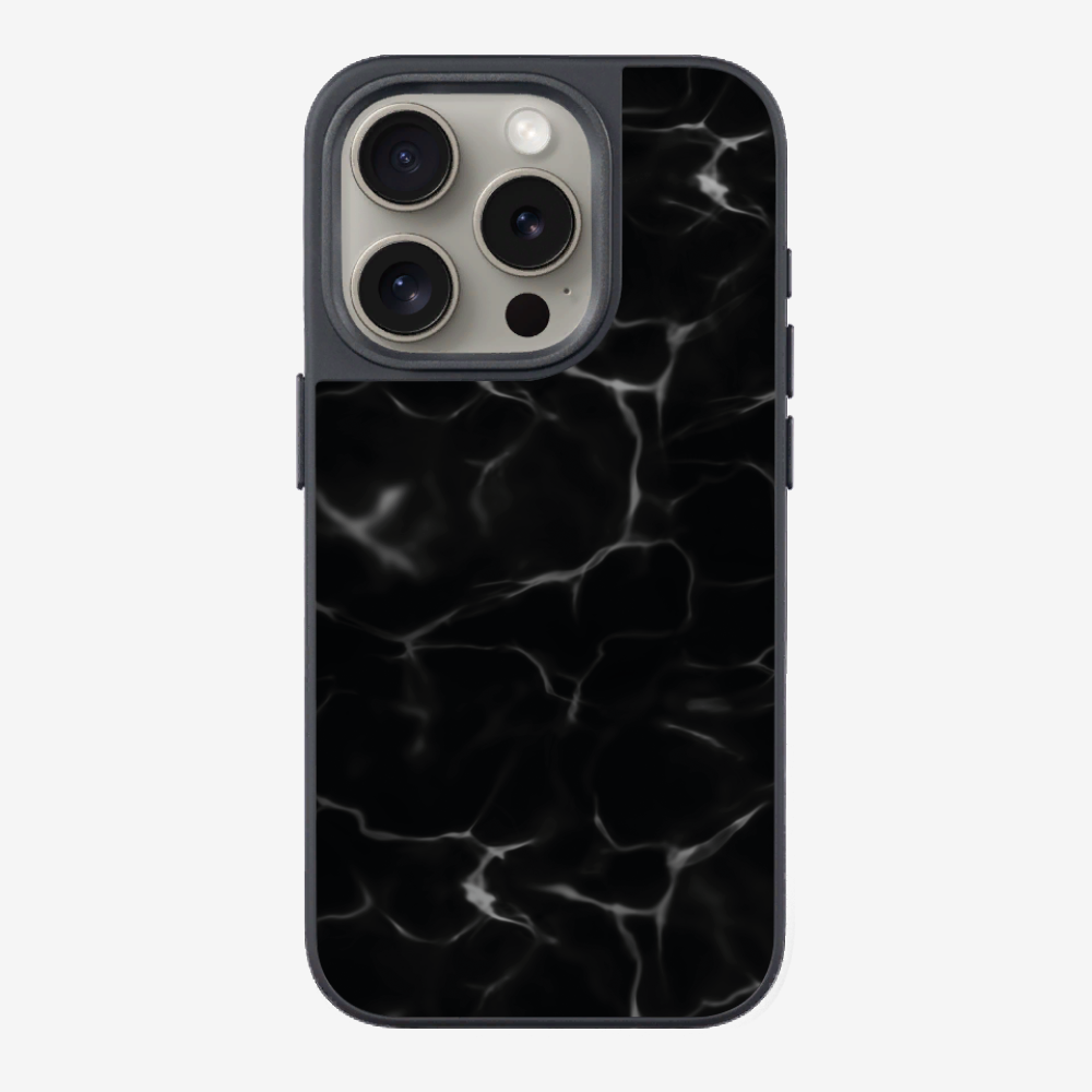 Contemplation - Black Phone Case