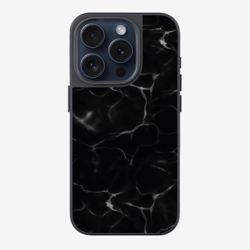 Contemplation - Black Phone Case