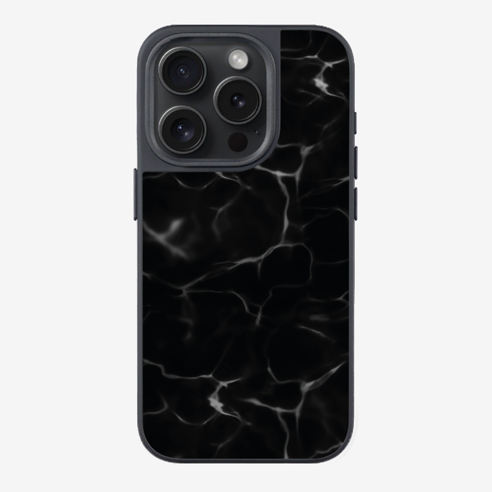 Contemplation - Black Phone Case