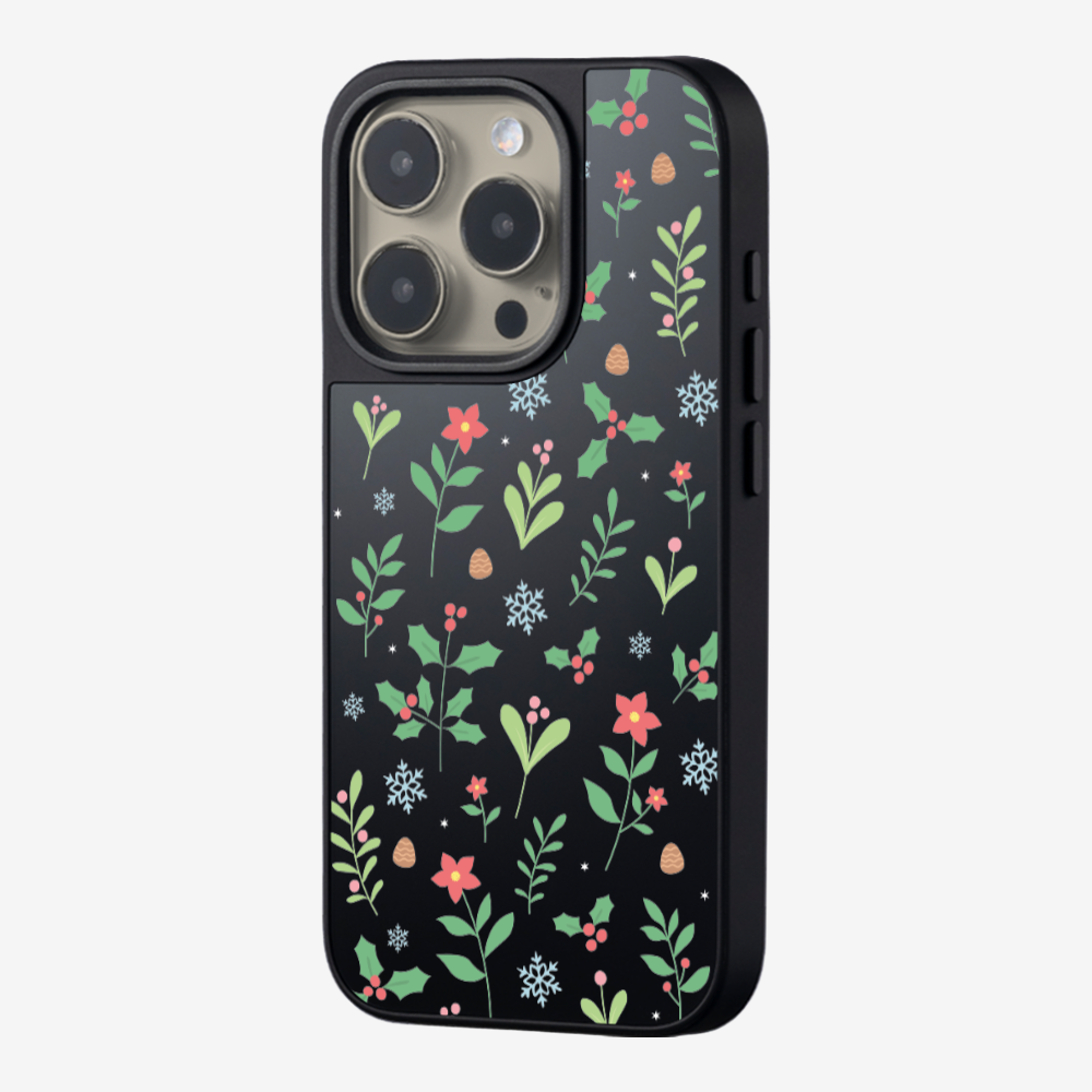 Christmas Sweet Mistletoe (Transparent) Phone Case