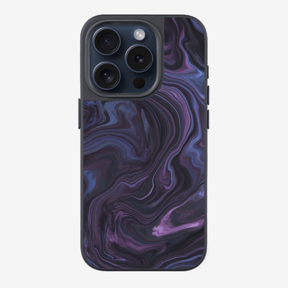 Marbling - Violet Phone Case