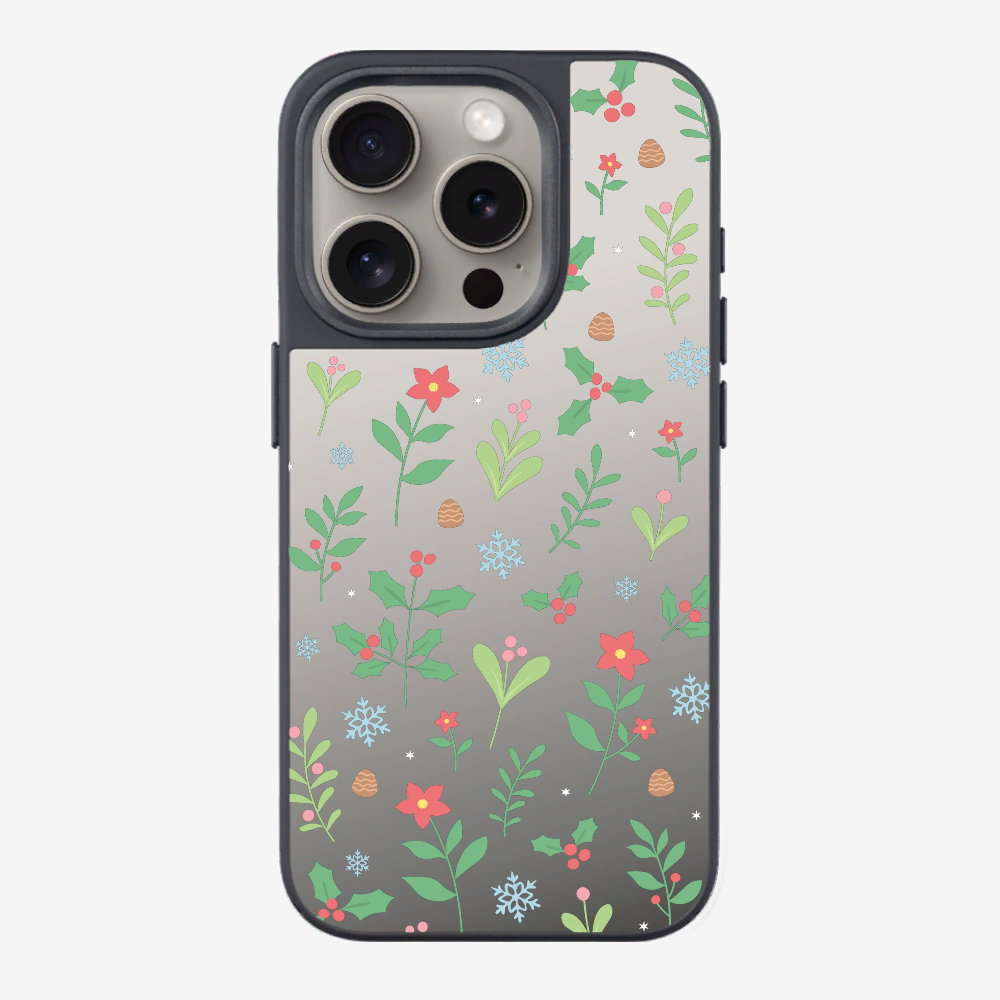 Christmas Sweet Mistletoe (Transparent) Phone Case