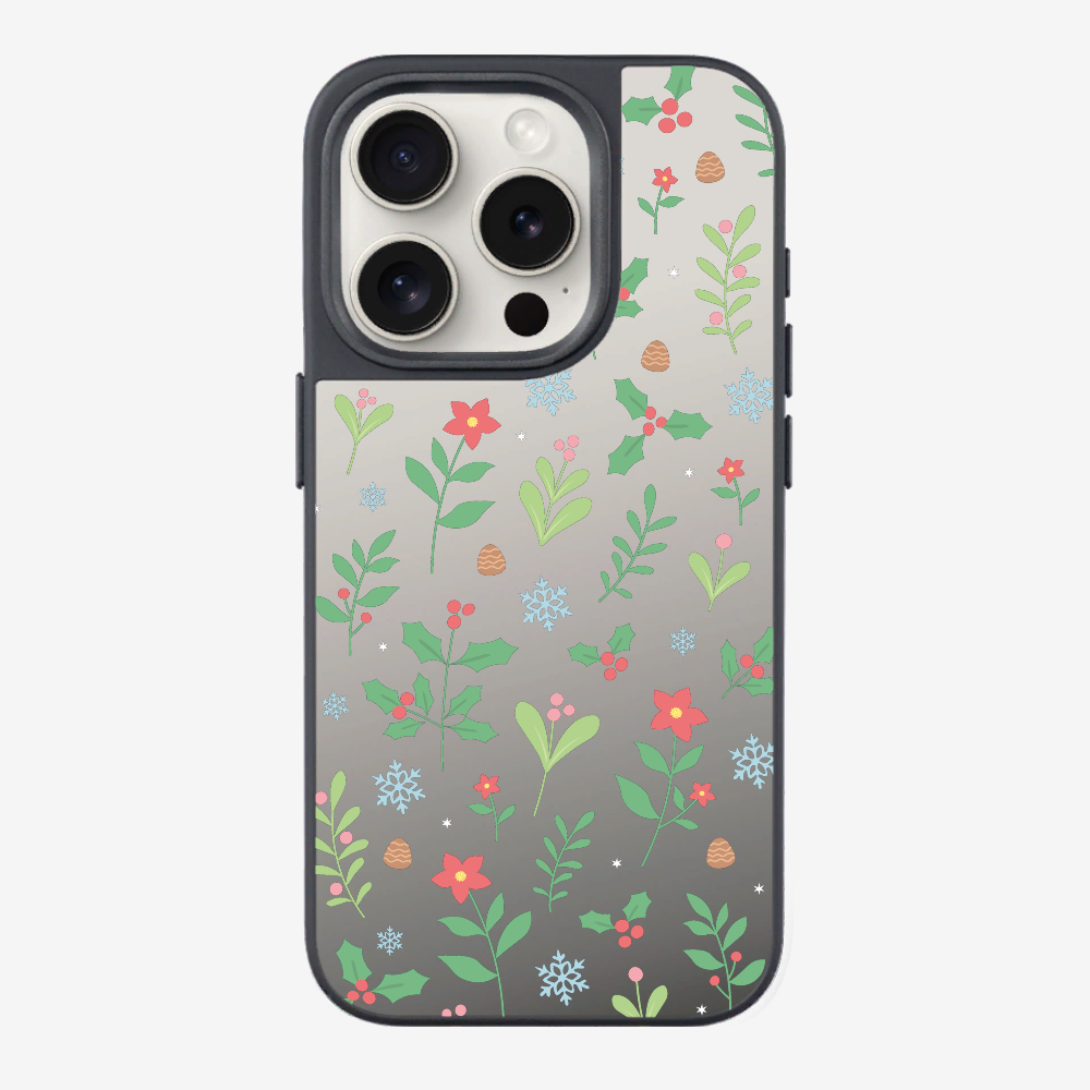 Christmas Sweet Mistletoe (Transparent) Phone Case