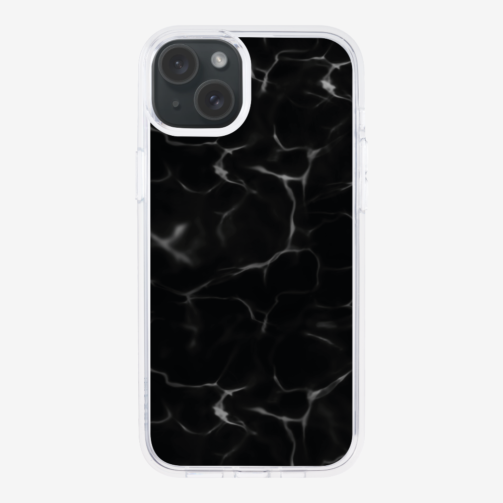 Contemplation - Black Phone Case