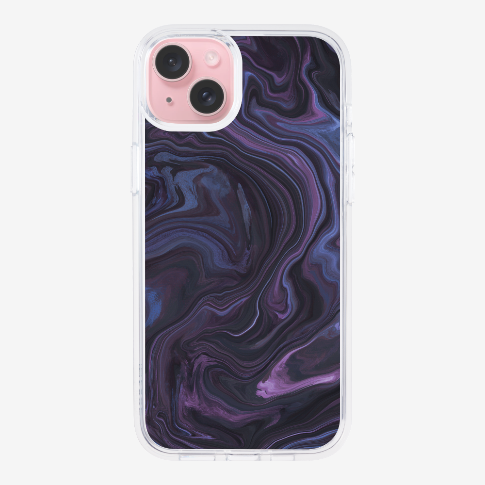 Marbling - Violet Phone Case