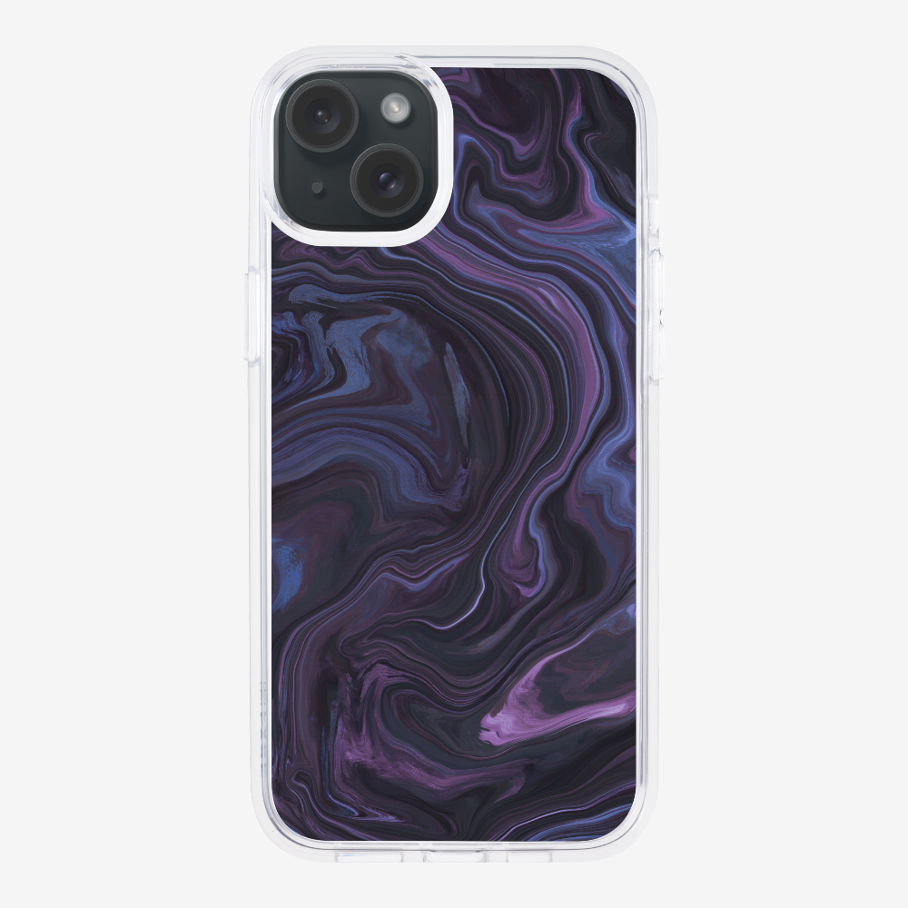 Marbling - Violet Phone Case