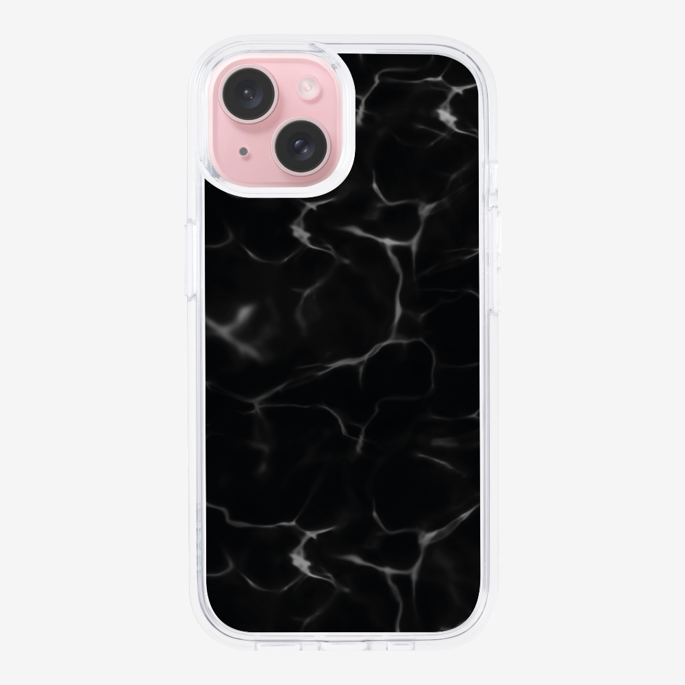 Contemplation - Black Phone Case