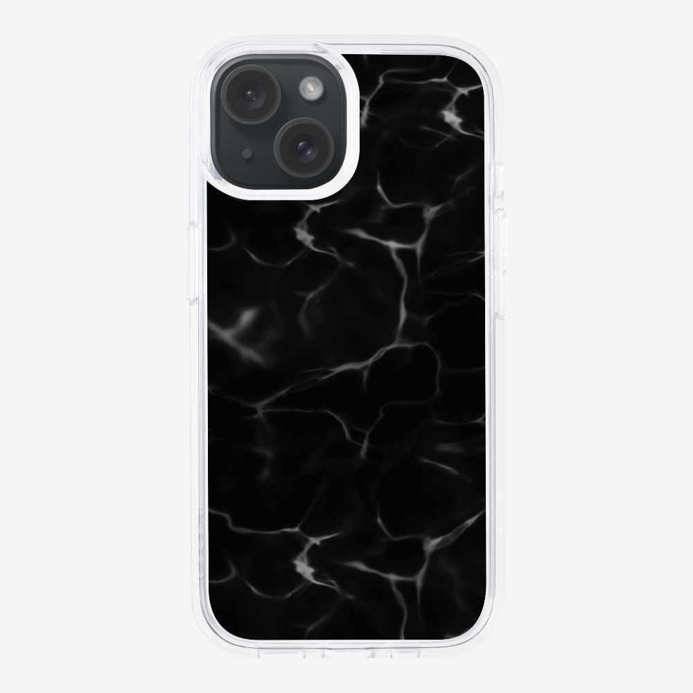 Contemplation - Black Phone Case