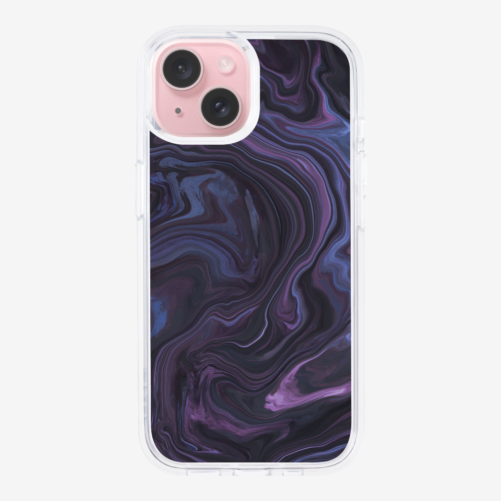 Marbling - Violet Phone Case