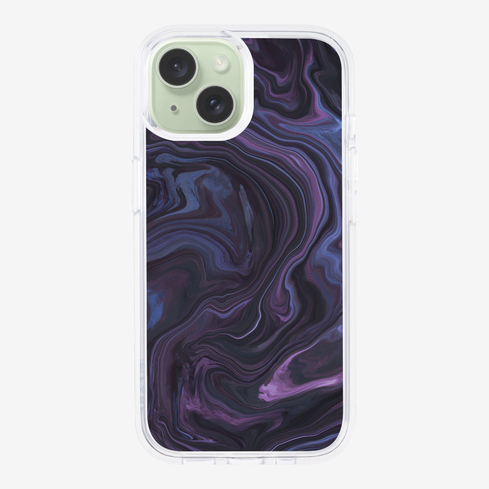 Marbling - Violet Phone Case