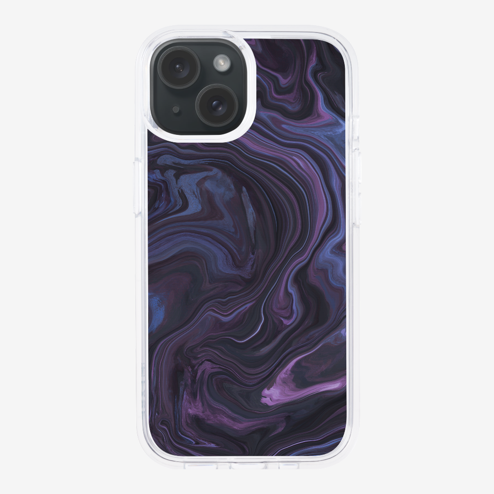 Marbling - Violet Phone Case