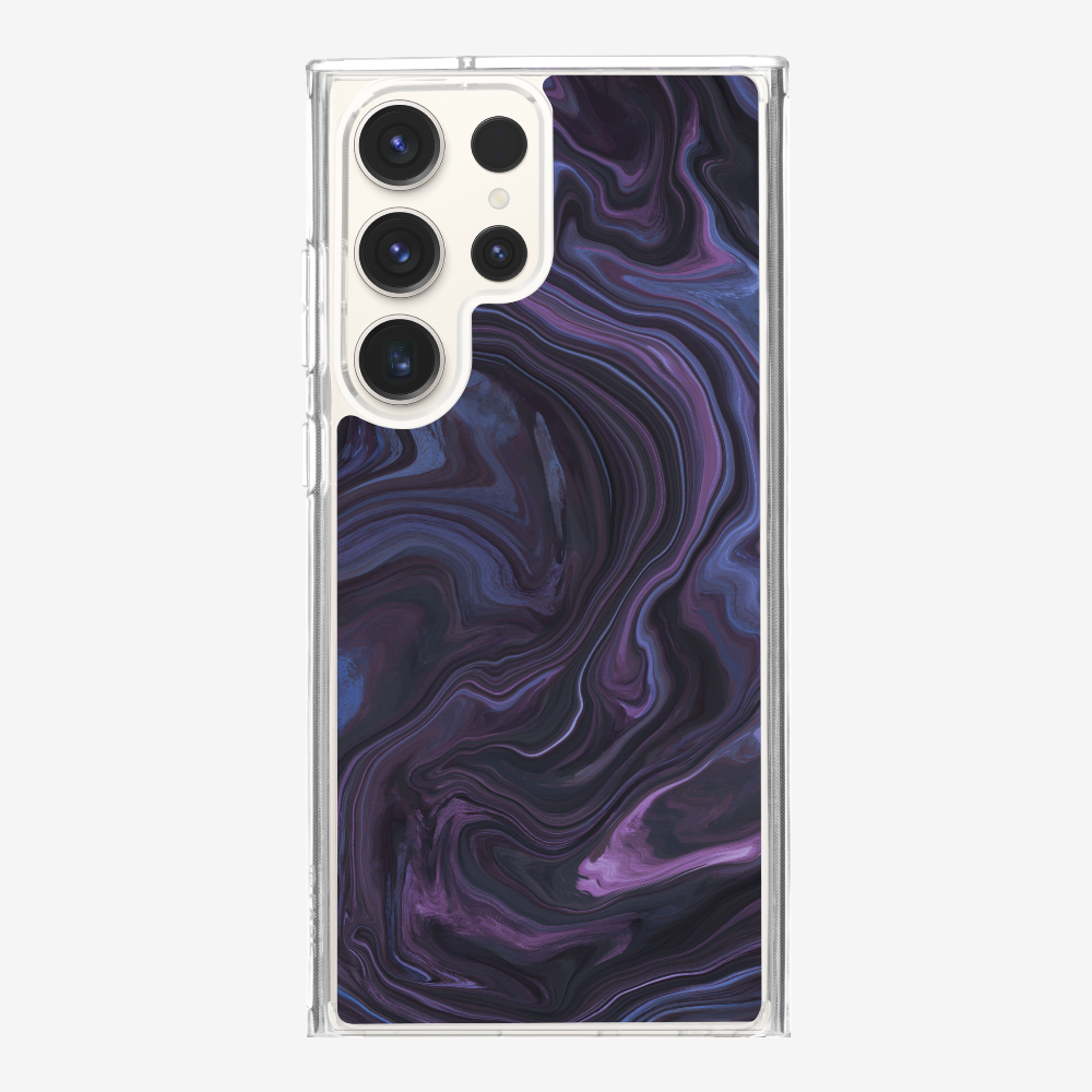 Marbling - Violet Phone Case