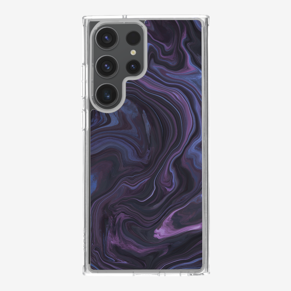 Marbling - Violet Phone Case