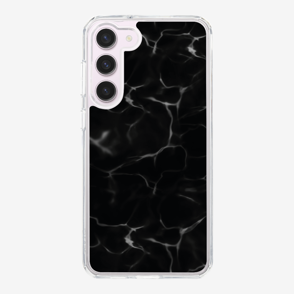 Contemplation - Black Phone Case