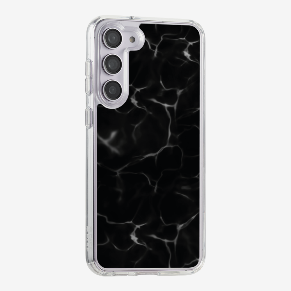 Contemplation - Black Phone Case