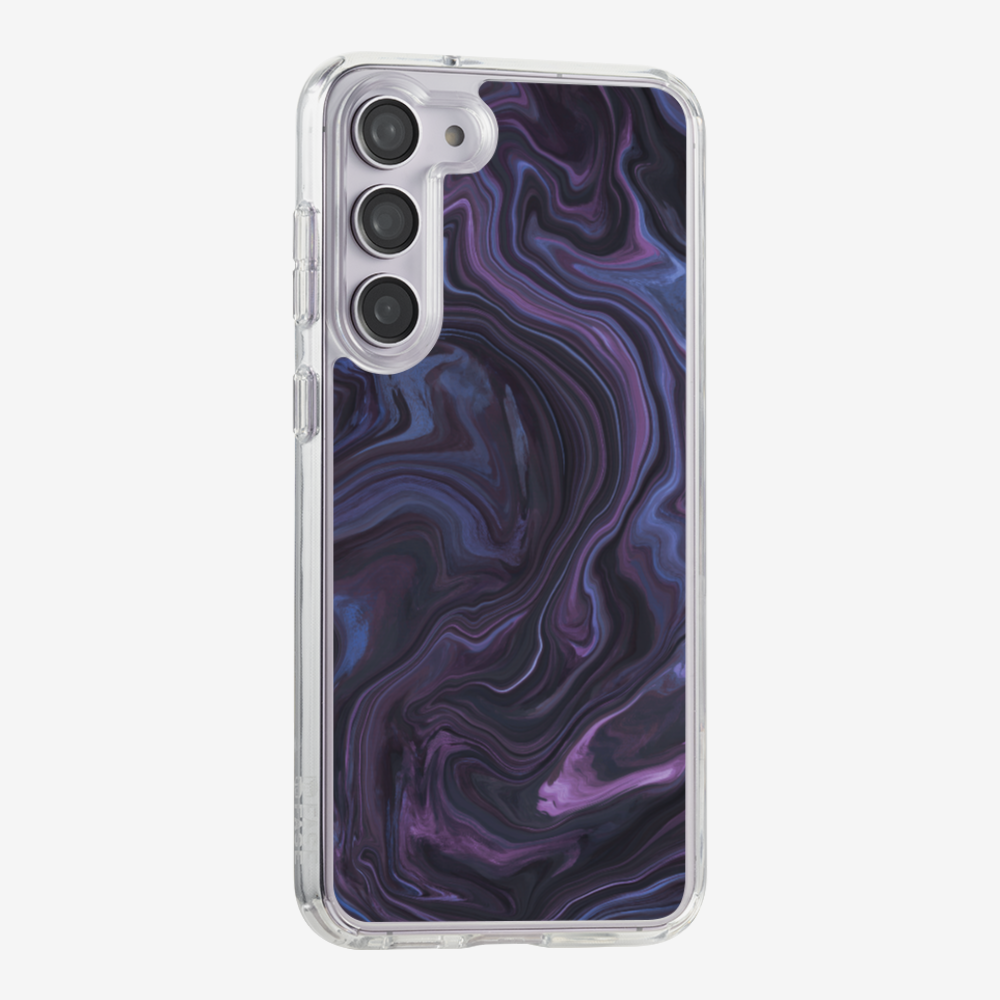 Marbling - Violet Phone Case