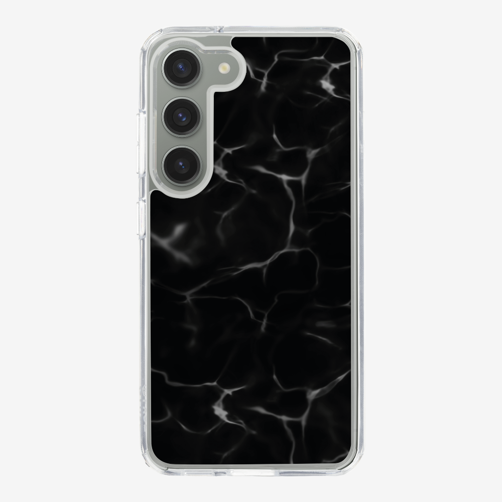 Contemplation - Black Phone Case