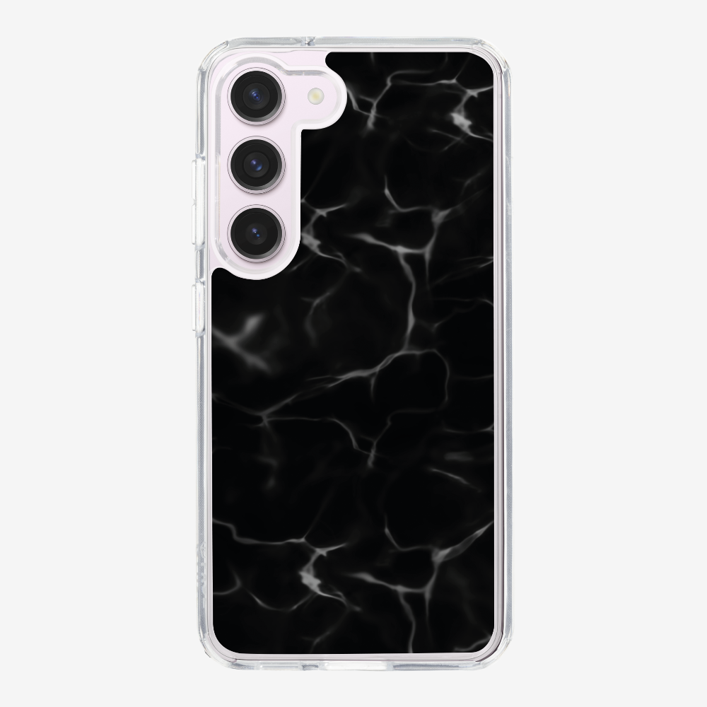 Contemplation - Black Phone Case