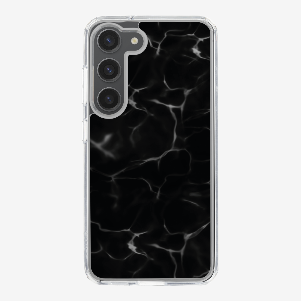 Contemplation - Black Phone Case