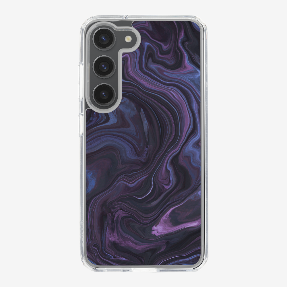 Marbling - Violet Phone Case