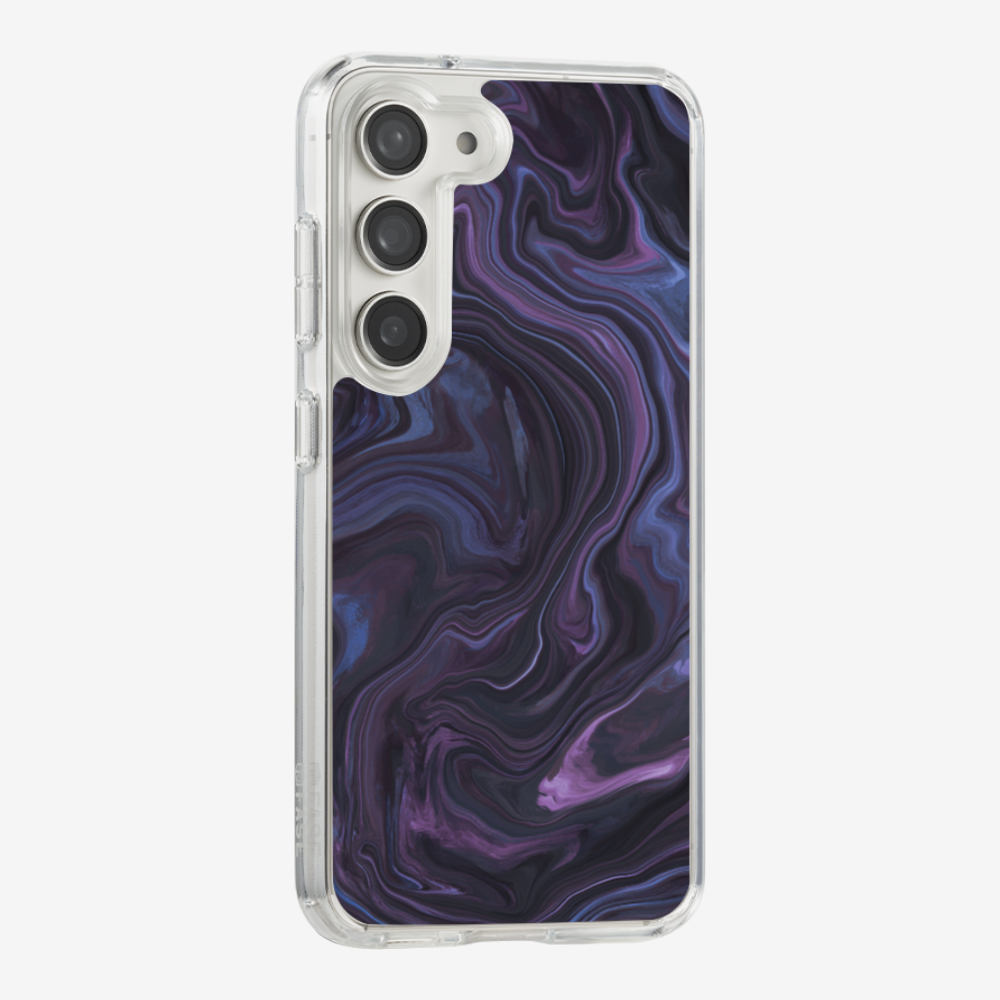 Marbling - Violet Phone Case