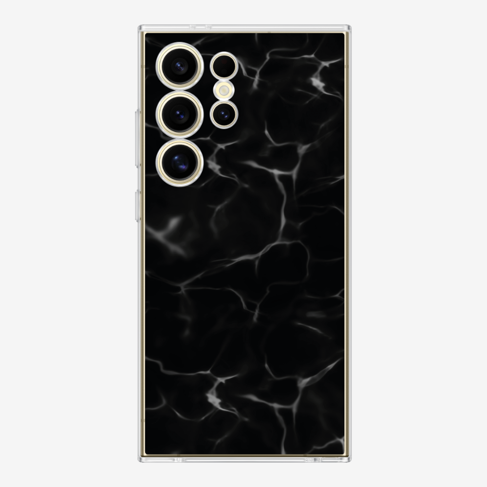 Contemplation - Black Phone Case