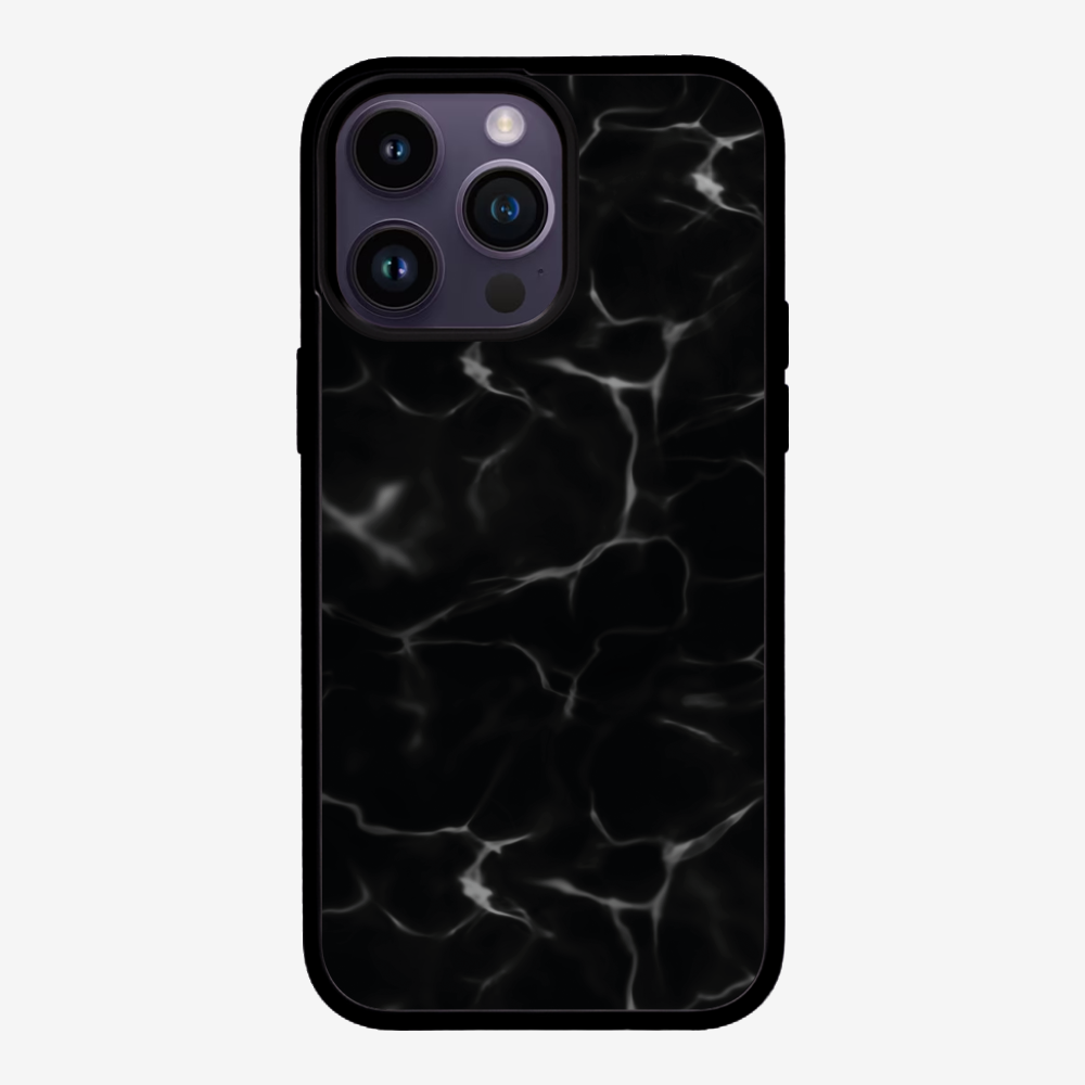 Contemplation - Black Phone Case