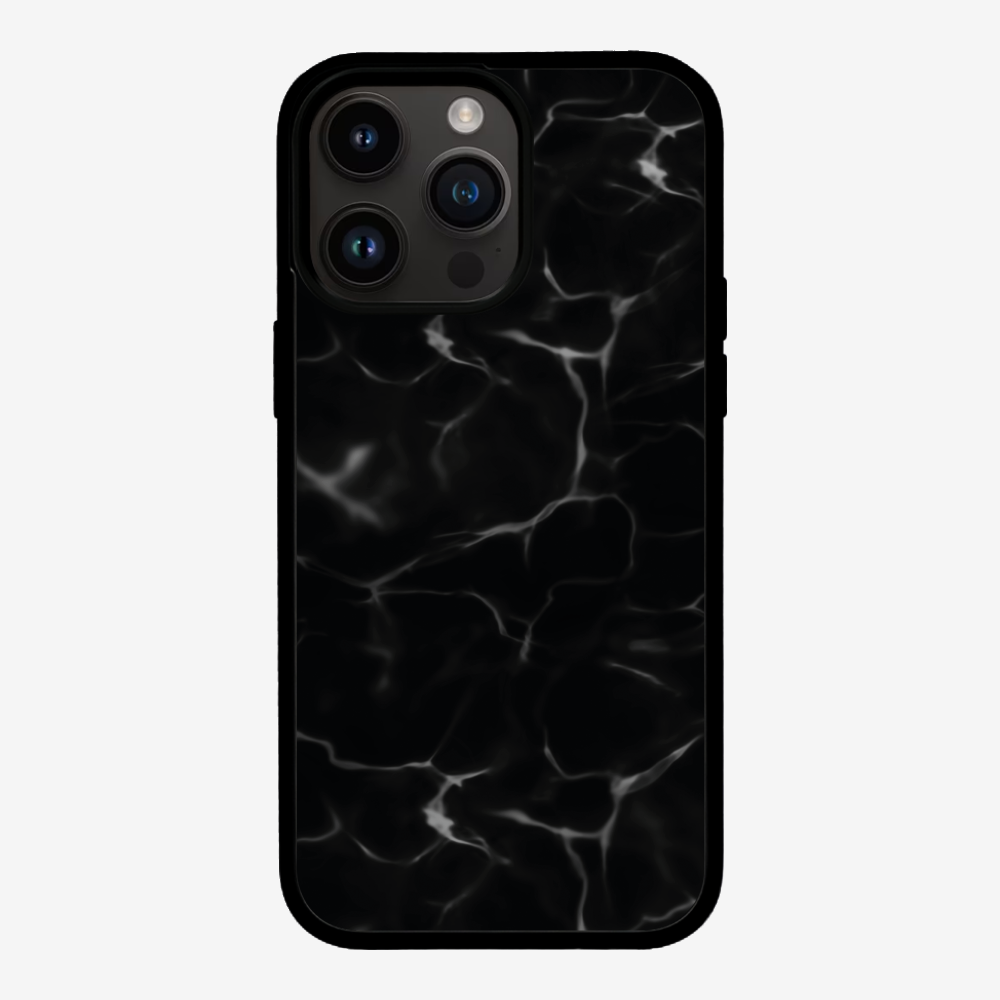 Contemplation - Black Phone Case