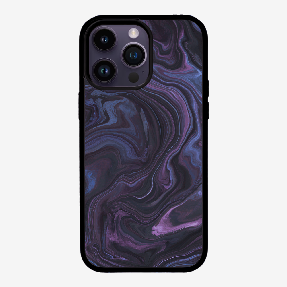 Marbling - Violet Phone Case