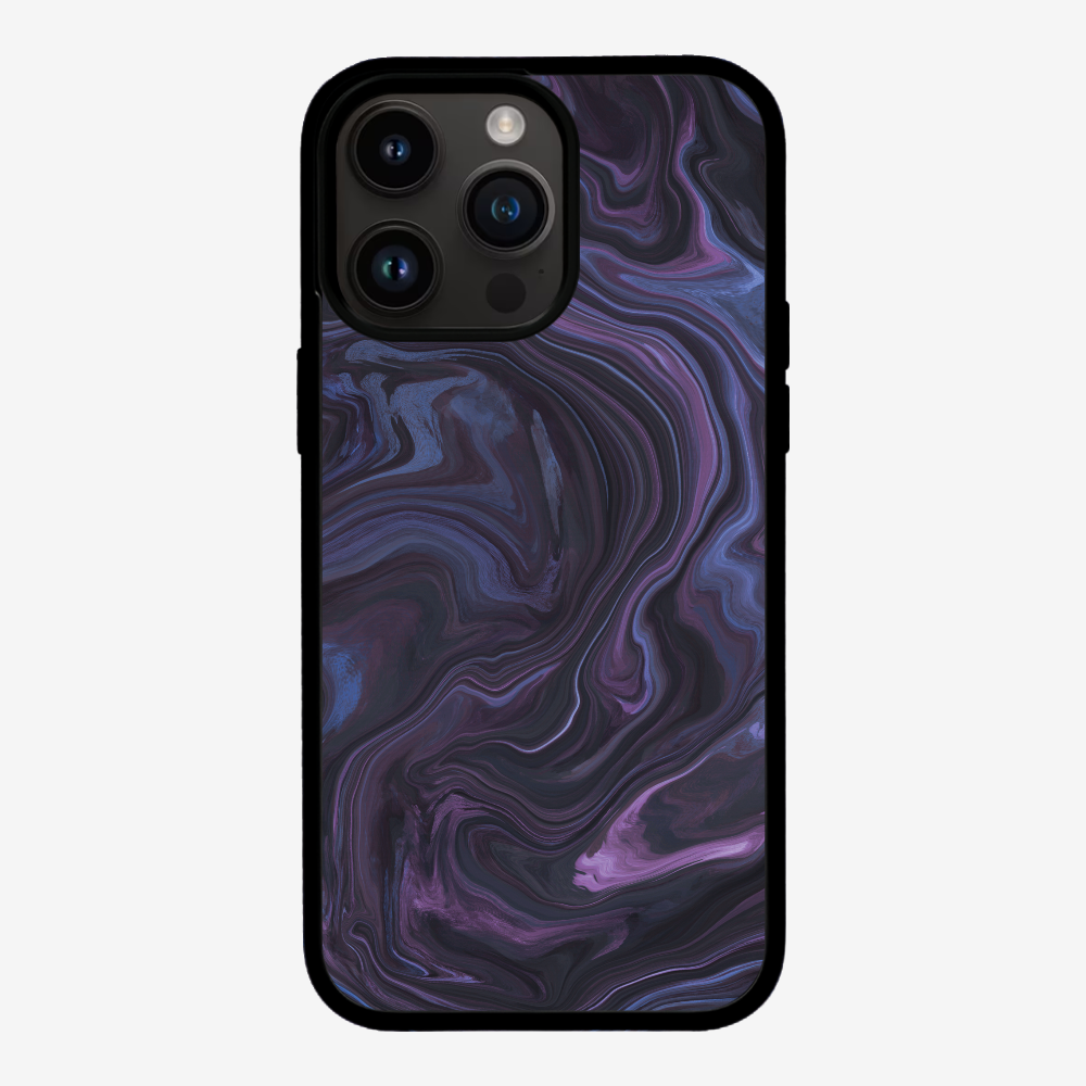 Marbling - Violet Phone Case