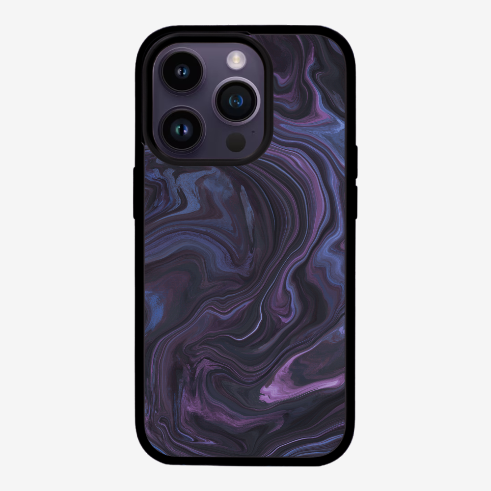 Marbling - Violet Phone Case