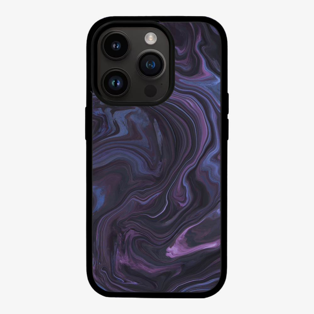 Marbling - Violet Phone Case