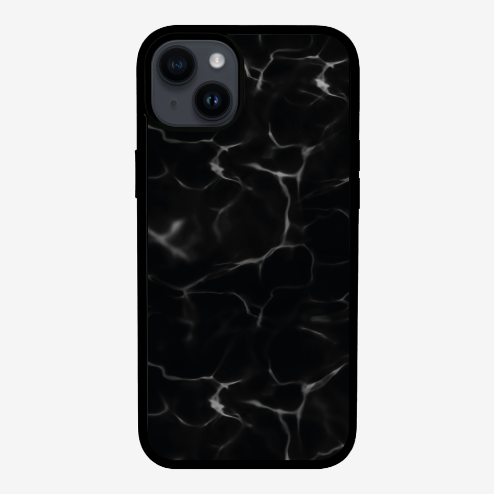 Contemplation - Black Phone Case