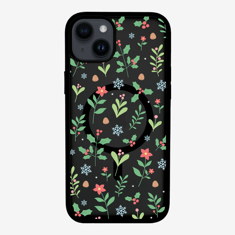 Christmas Sweet Mistletoe (Transparent) Phone Case