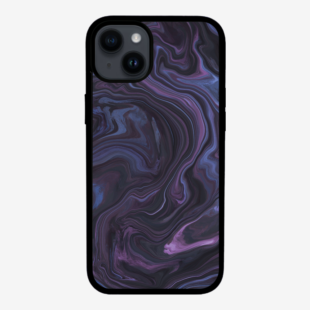 Marbling - Violet Phone Case