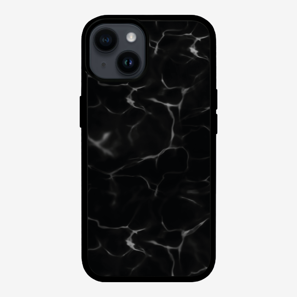 Contemplation - Black Phone Case