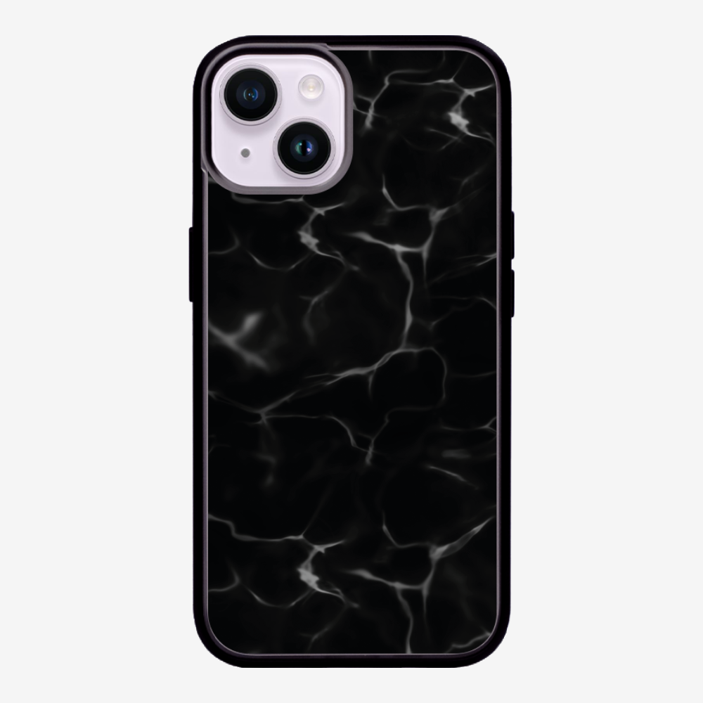 Contemplation - Black Phone Case