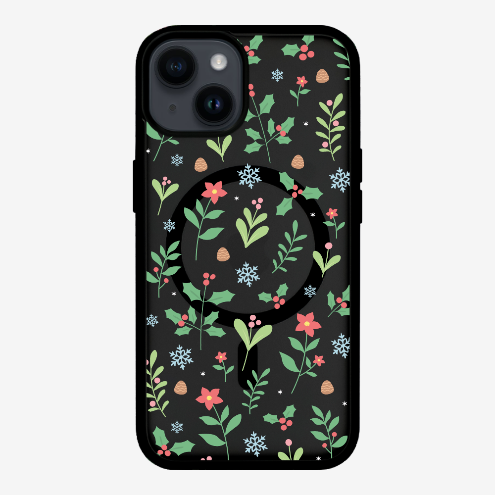 Christmas Sweet Mistletoe (Transparent) Phone Case