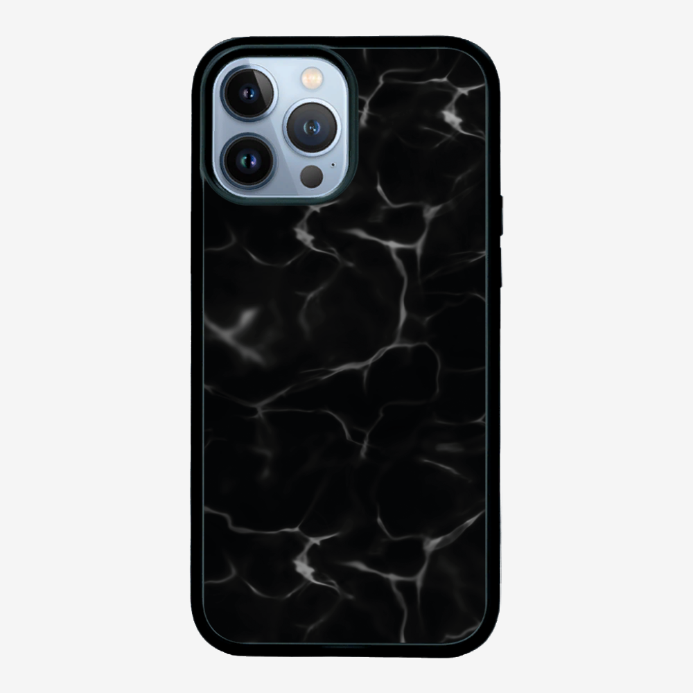 Contemplation - Black Phone Case